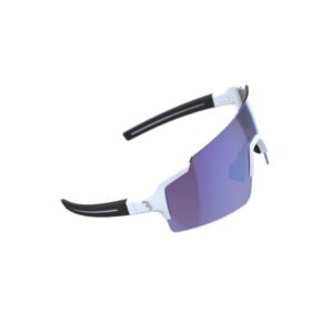 BBB BSG-70 sportbril FullView HC lens, Blue mirror Mat Wit