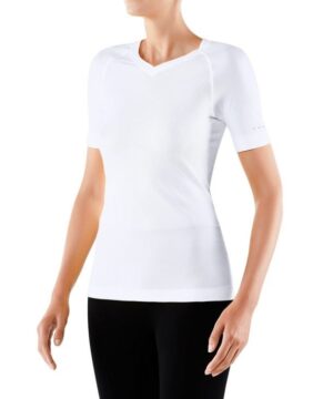 Falke Cool Shortsleeved Shirt Regular Wit Woman