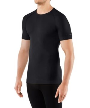 Falke Cool Shortsleeved Shirt Regular Zwart Mannen