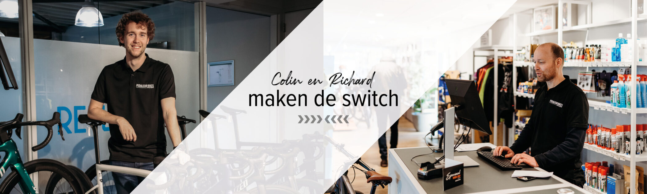 Colin en Richard maken de switch